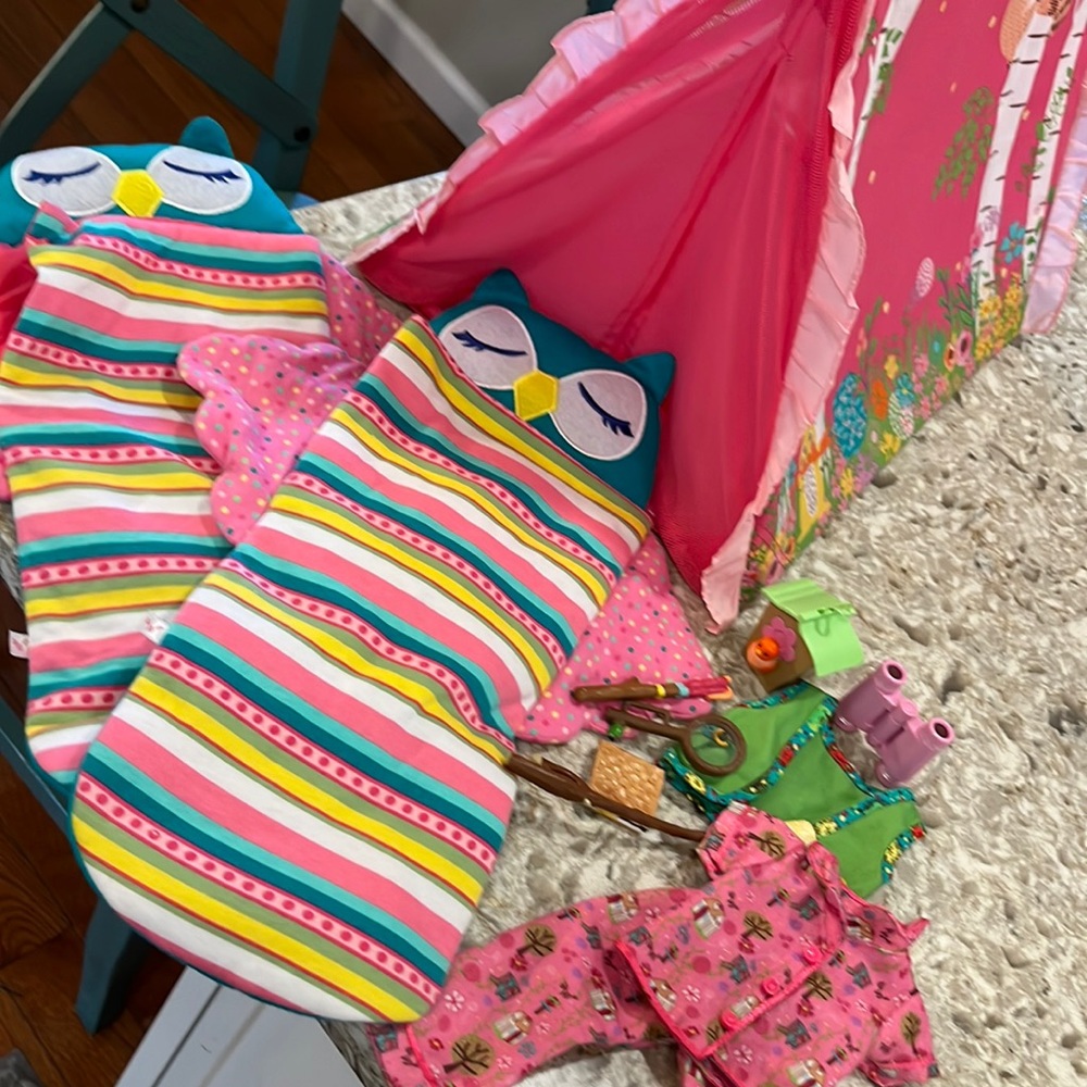 American Girl Willie Wisher Camping Bundle